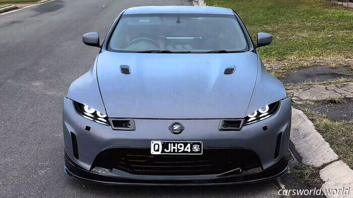 У этого Nissan Z лицо Aston Martin — и это, как ни странно, работает | Carscoops